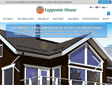 Tablet Screenshot of lapponiahouse.com